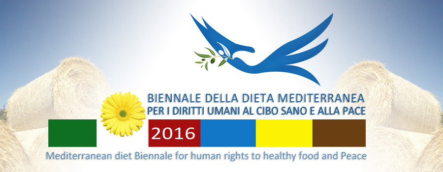 dieta mediterranea - pace - diritti umani -biennale