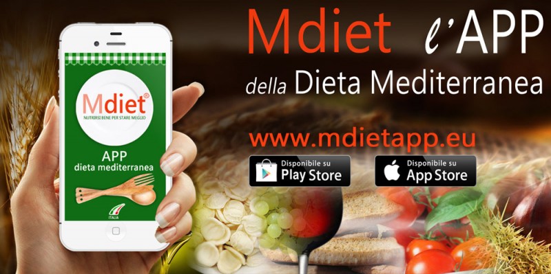 mdiet app, dieta mediterranea